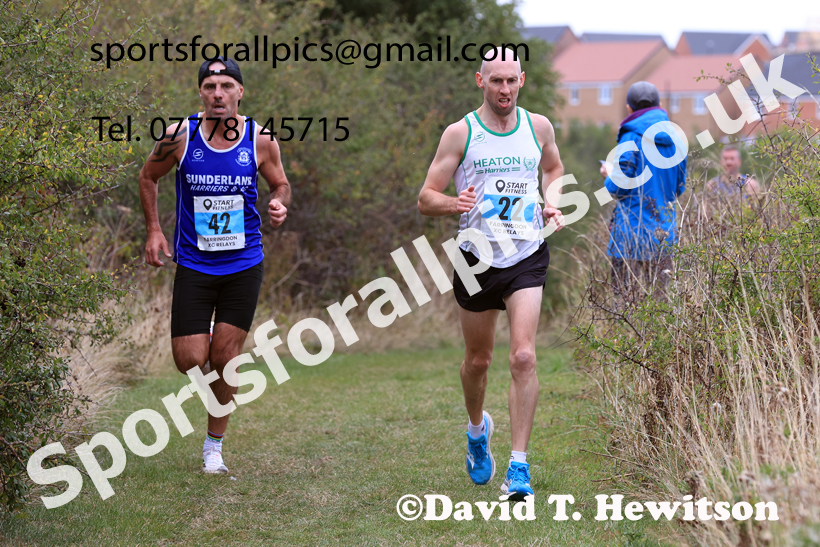 Senior Mens Relay, 2025 Farringdon Cross Country Relays, Sunderland. Photo: David T. Hewitson/Sports for All Pics